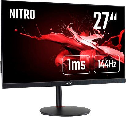 Image of Acer Nitro XV272U P Gaming-Monitor (68,6 cm/27 ", 2560 x 1440 Pixel, WQHD, 1 ms Reaktionszeit, 144 Hz, IPS)