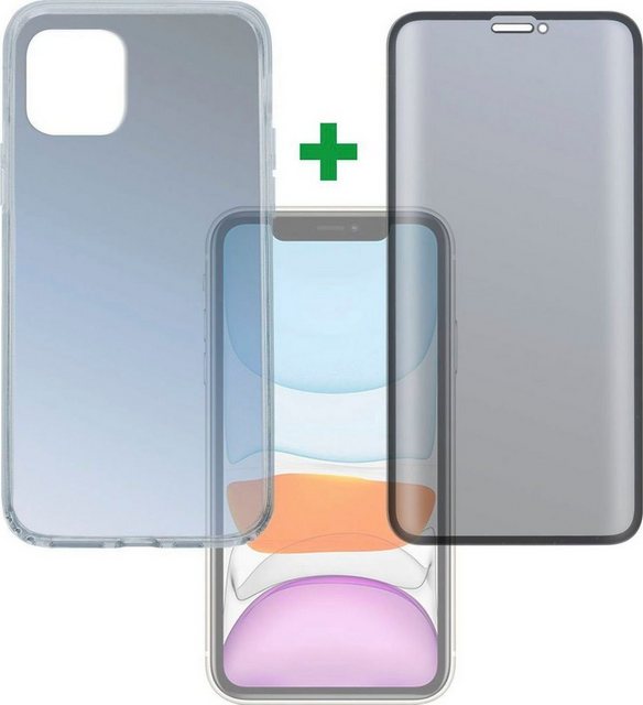 Image of 4smarts Smartphone-Hülle »360° Premium Protection Set Apple iPhone 11« iPhone 11