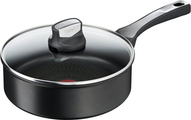 Image of Tefal Schmorpfanne »Tefal G25932 Unlimited On«, Aluminium (1-tlg), Ø 24 cm, kratzfeste Titanium Antihaft-Beschichtung, Thermo-Signal, alle Herdarten, auch Induktion