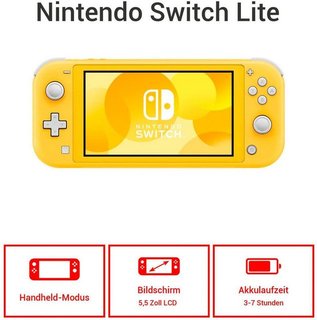 Image of Nintendo Switch Lite, inkl. Mario 3D World + Bowser's Fury