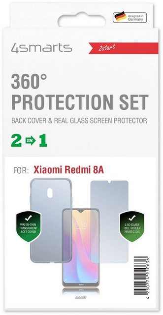 Image of 4smarts Zubehör »360° Protection Set für Xiaomi Redmi 8A«