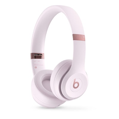 Image of Apple Beats Solo4 Wireless Headphones - On-Ear Wireless Headphones - Cloud Pink