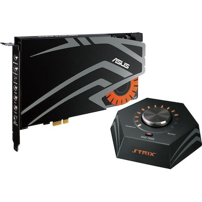 Image of ASUS Strix Raid Pro interne PCIe Soundkarte 7.1 mit Lautstärkeregler