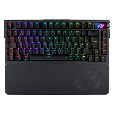 Image of ASUS ROG Azoth Extreme 75% Gaming Tastatur, Mechanische ROG NX-Switches, OLED-Touchscreen