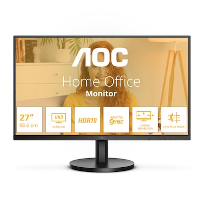 Image of AOC U27B3M 68,6cm (27") 4K UHD VA Office Monitor 16:9 HDMI/DP 60Hz Sync HDR10