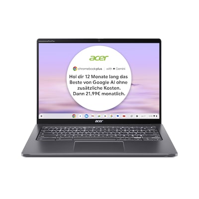 Image of Acer Chromebook Spin 714 – Chromebook Plus 14" FHD+ Touch i5-1335U 8GB/256GB CP714-2WN-55Z4 ChromeOS