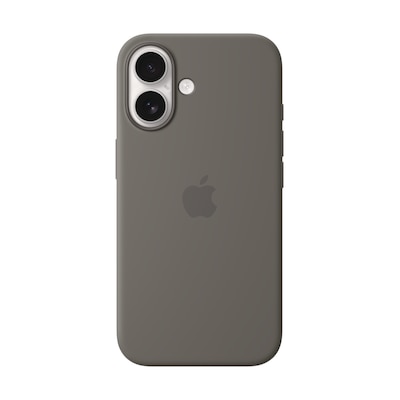 Image of Apple Original iPhone 16 Silikon Case mit MagSafe - Steingrau