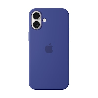 Image of APPLE IPHONE 16 PLUS SILICONE CASE WITH MAGSAFE - ULTRAMARINE (MYYF3ZM/A)