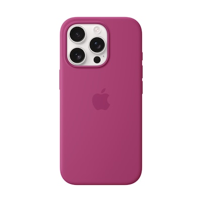 Image of APPLE IPHONE16 PRO SILICONE CASE WITH MAGSAFE - FUCHSIA (MYYN3ZM/A)