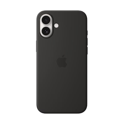 Image of Apple Original iPhone 16 Plus Silikon Case mit MagSafe - Schwarz