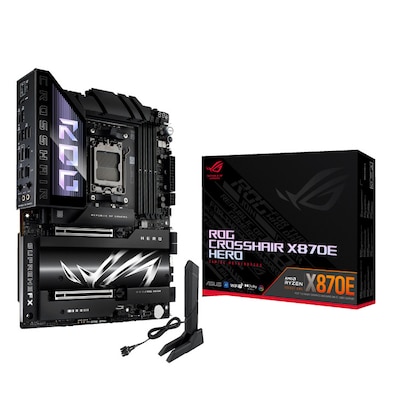 Image of ASUS ROG CROSSHAIR X870E HERO ATX Mainboard Sockel AM5 HDMI/WIFI/USB4