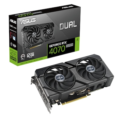 Image of ASUS Dual GeForce RTX4070 Super Evo Grafikkarte, 12GB GDDR6X, 1xHDMI, 3xDisplayPort