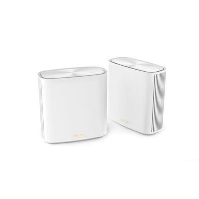 Image of ASUS ZenWiFi XD6 AX5400 2er Set Weiß kombinierbarer Router Home Mesh WiFi 6 System