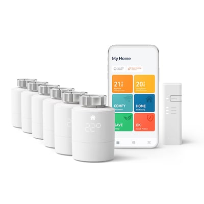 Image of tado° V3+ Starter Set Smarte Heizung • 6x smartes Thermostat