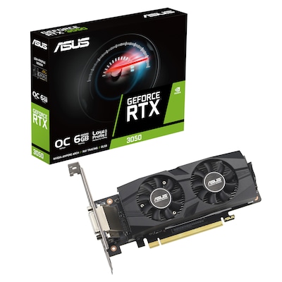 Image of ASUS GeForce RTX 3050 Gaming Grafikkarte, 6GB GDDR6, HDMI, DP