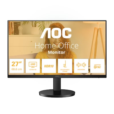 Image of AOC U27B3AF 68,6cm (27") 4K UHD IPS Office Monitor 16:9 HDMI/DP 60Hz Sync 4ms HDR10