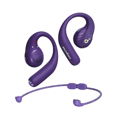 Image of soundcore by Anker AeroFit Pro Bluetooth-Kopfhörer purple