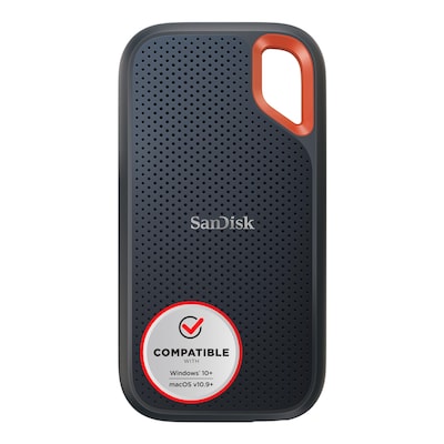 Image of SanDisk Extreme Portable SSD 4 TB V2 - USB-C 32 Gen2 IP65 wasserresistent