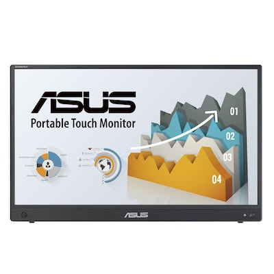 Image of ASUS ZenScreen MB16AMTR 39,6cm (15,6") FHD IPS Touch Monitor 16:9 mHDMI/USB-C (PD10W) Akku