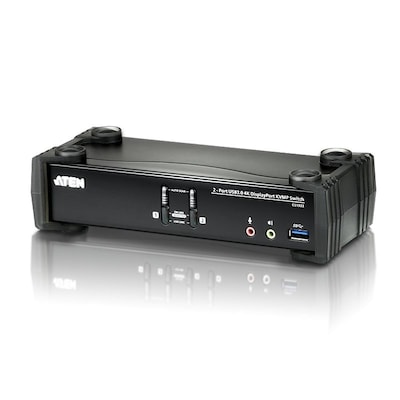 Image of Aten CS1922 KVMP Switch 4K DP/Audio/USB30 Surround Sound Audio 1 Benutzer