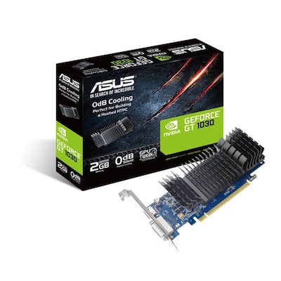 Image of ASUS GeForce GT 1030 2GB PCIe 3.0 Grafikkarte GDDR5 DVI/HDMI passiv