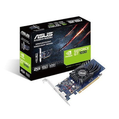 Image of ASUS GeForce GT 1030 2GB PCIe 30 Grafikkarte GDDR5 DP/HDMI