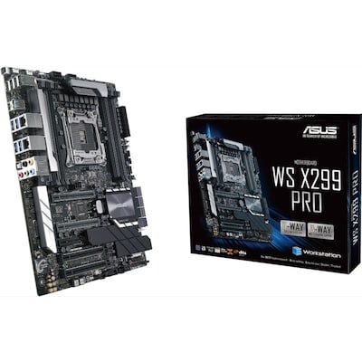 Image of ASUS WS X299 PRO 2xGL/USB31/SATA600 ATX Mainboard X299 Sockel 2066