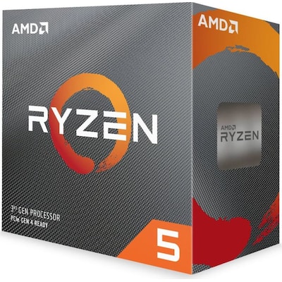 Image of AMD Ryzen 5 3600 (6x 3,6GHz) 32MB Sockel AM4 CPU BOX (Wraith Stealth Kühler)