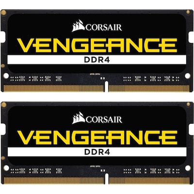 Image of 16GB (2x8GB) Corsair Vengeance DDR4-2400 MHz CL 16 SODIMM Notebookspeicher Kit