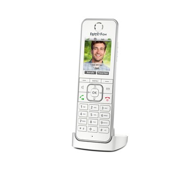 Image of AVM FRITZ!Fon C6 White schnurloses DECT Komforttelefon für FRITZ!Box