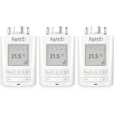 Image of AVM FRITZ!DECT 301 smarte Heizkörperthermostate für AVM Fritz!Box, 3er Pack