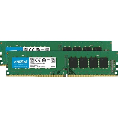 Image of 64GB (2x32GB) Crucial DDR4-3200 CL22 UDIMM Dual Rank RAM Speicher Kit