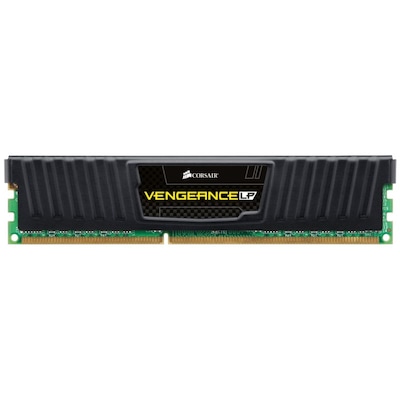 Image of 8GB (2x4GB) Corsair Vengeance DDR3-1600 CL9 (9-9-9-24) RAM Low Profile - Kit