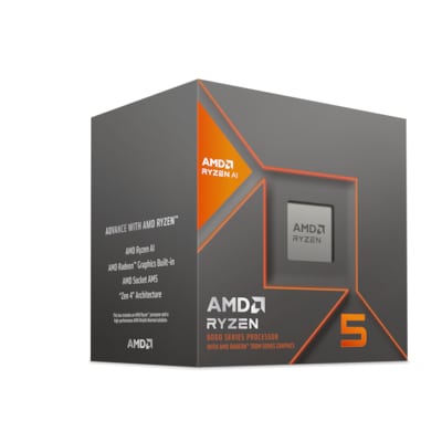 Image of AMD Ryzen 5 8600G mit AMD Radeon Grafik (6x 4,3 GHz) 22MB Sockel AM5 CPU BOX