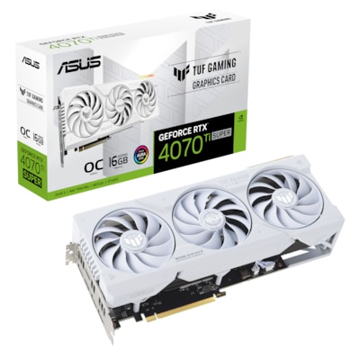 Image of ASUS TUF GeForce RTX 4070Ti Super GAMING OC 16GB Grafikkarte White