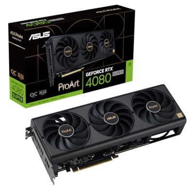 Image of ASUS ProArt RTX 4080 Super OC Gaming/Creator Grafikkarte 16GB GDDR6X, HDMI/3xDP