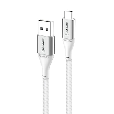 Image of ALOGIC Super Ultra USB 20 USB-C auf USB-A Kabel 30cm silber