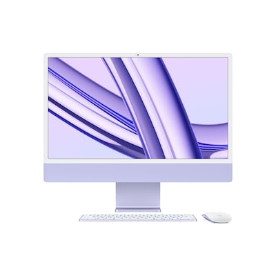 Image of Apple iMac 24" Retina 4,5K 2023 M3/16/1TB 10C GPU Violett BTO