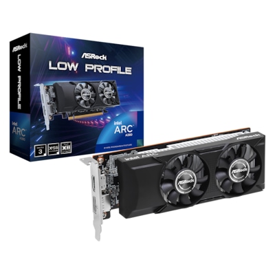 Image of ASROCK Intel Arc A380 Low Profile 6GB OC Grafikkarte 6GB GDDR6 HDMI, DP