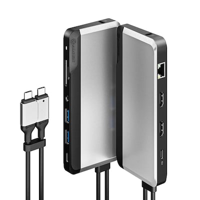 Image of ALOGIC 10-in-1 Twin USB-C Super Dock Gen 2