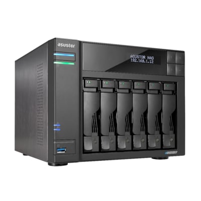 Image of ASUSTOR AS6706T Gen2 Lockerstor 6 NAS System 6-bay