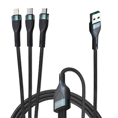 Image of 4smarts USB-A PremiumCord Multi 18W 1,5m - schwarz