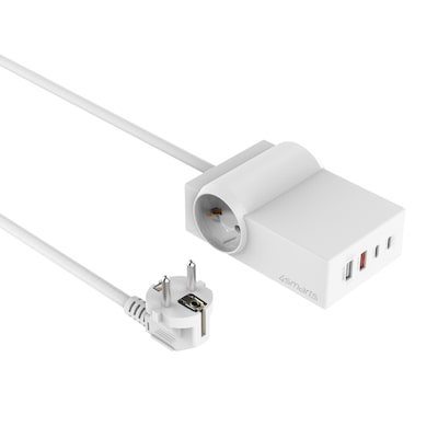 Image of 4Smarts 6 in 1 USB-C/A Steckdosenleiste Desk GaN 65W