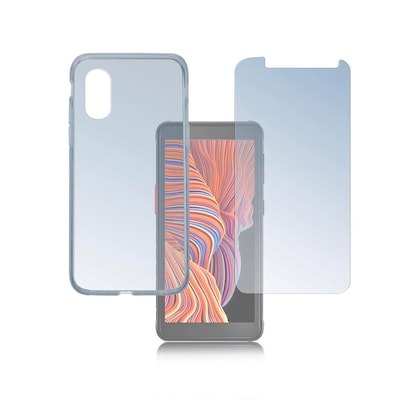 Image of 4smarts 360° Protection Set für Galaxy Xcover 5, transparent