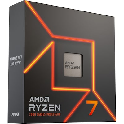 Image of AMD Ryzen 7 7700X (8x 4.5 GHz) 32 MB L3 Cache Sockel AM5 CPU BOX