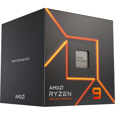 Image of AMD Ryzen 9 7900 (12x 4.0 GHz) 64 MB L3 Cache Sockel AM5 CPU BOX