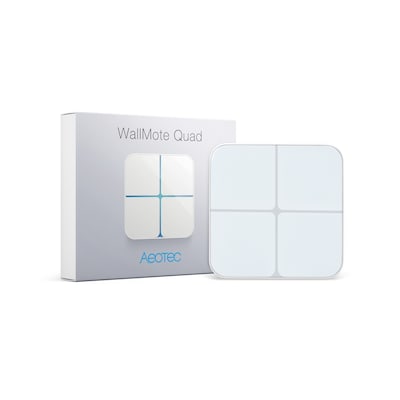 Image of Aeotec WallMote Quad - Remote Switch mit 4 Buttons