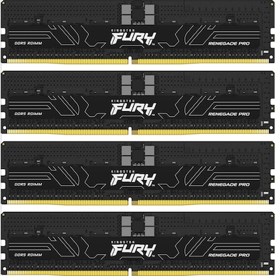 Image of 128GB(4x32) Kingston FURY Renegade Pro DDR5-6800 RAM CL34 ECC Reg RDIMM Speicher