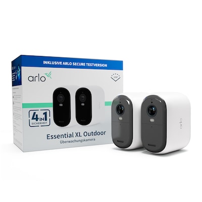 Image of Arlo Essential XL HD Outdoor Kamera außen - 2er Set weiß