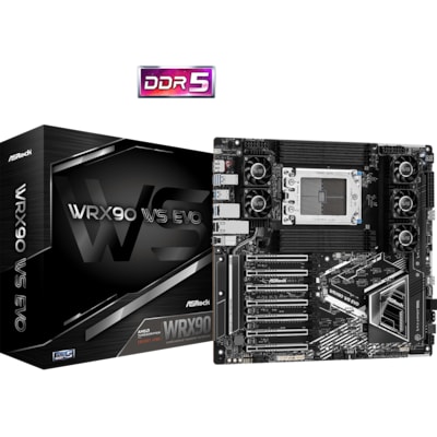 Image of ASRock WRX90 WS EVO Server Mainboard für AMD Threadripper Sockel SP6 (sTR5 )